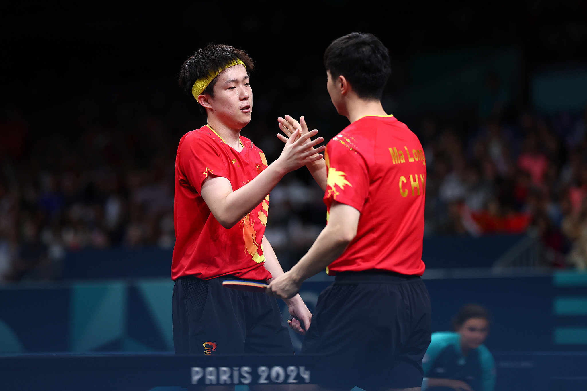 韩国队鏖战法国队，梁靖崑扛起全队